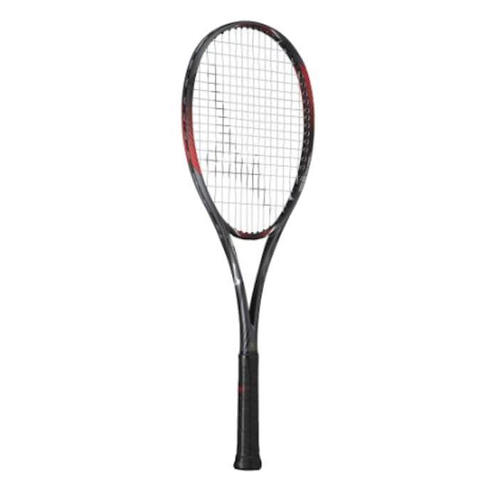 D FORCE V-TOUR新品 1U ソフトテニスラケット ブラック/レッド