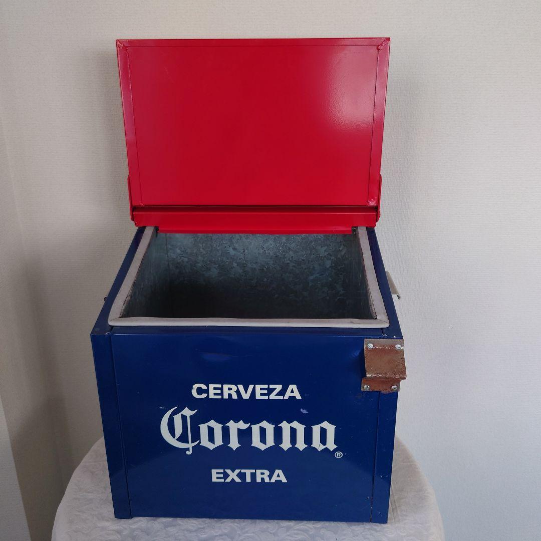 【超メルカル市限定出品】コロナビール　アイアンクーラーボックス