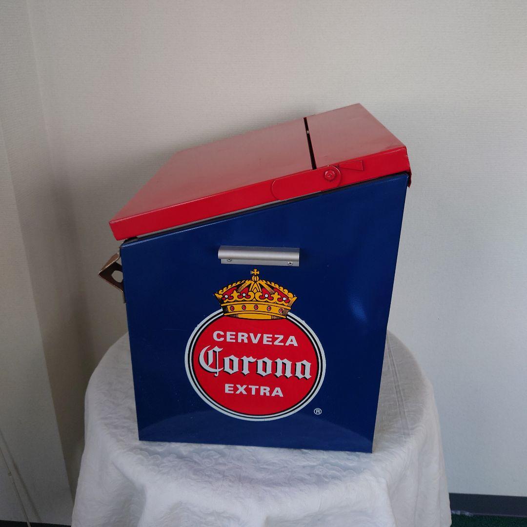 【超メルカル市限定出品】コロナビール　アイアンクーラーボックス