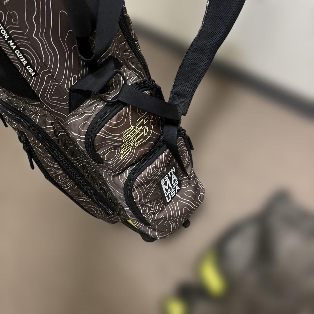 『専用』newbalance ニューバランス スタンド式 軽量キャディバッグ