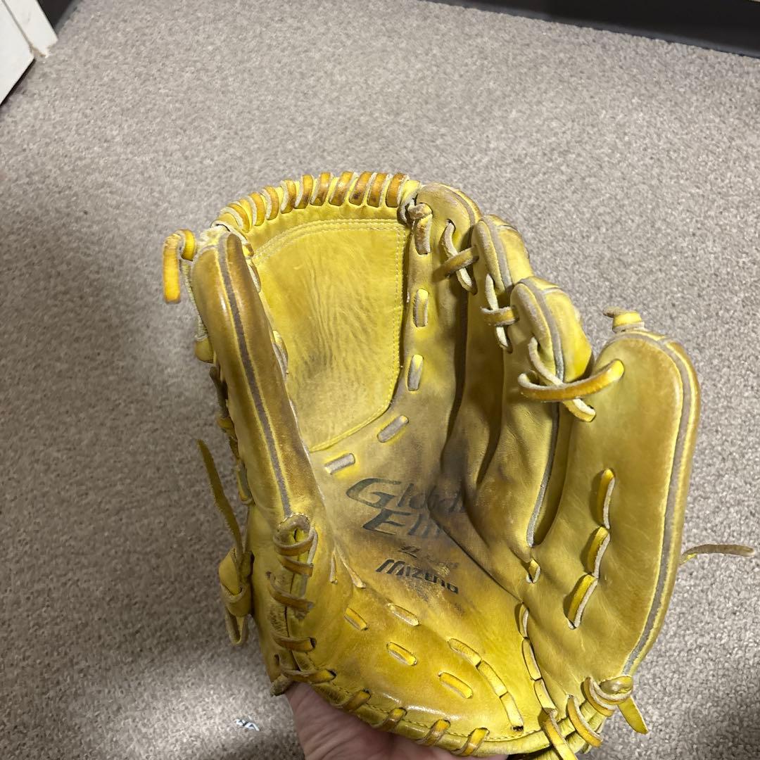 ミズノグローバルエリート軟式用投手グローブ