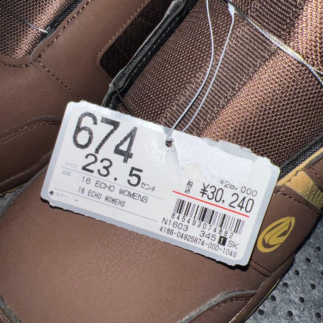 試着のみ キッズ レディース 23.5cm FLOW ECHO BOA