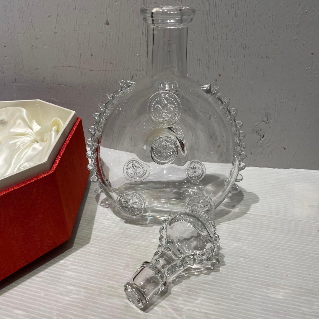 ④ Baccarat レミーマルタン ルイ13世 グラス　空瓶 バカラ　箱入り