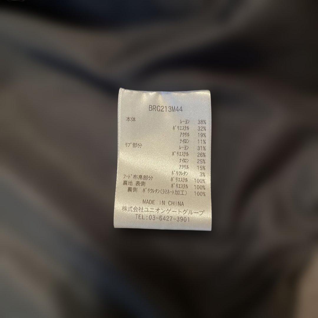 ブリーフィングフード付きセーター