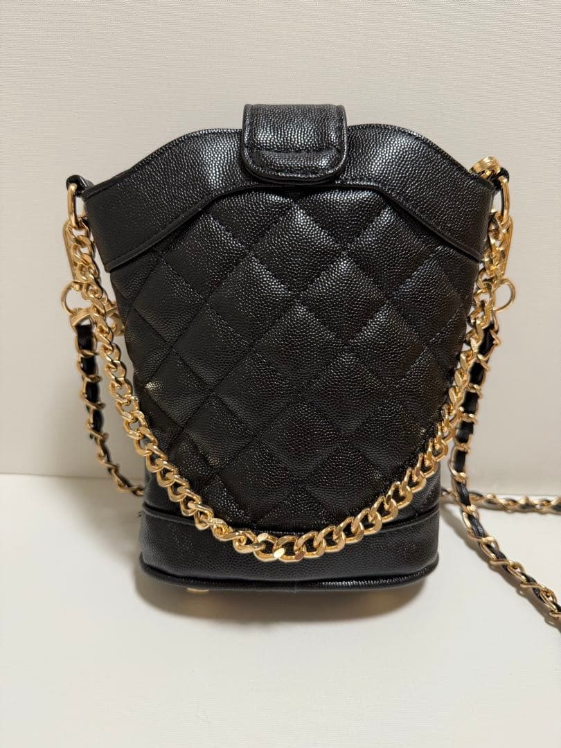 【新品】CHANEL ノベルティ キルティングショルダーバッグ