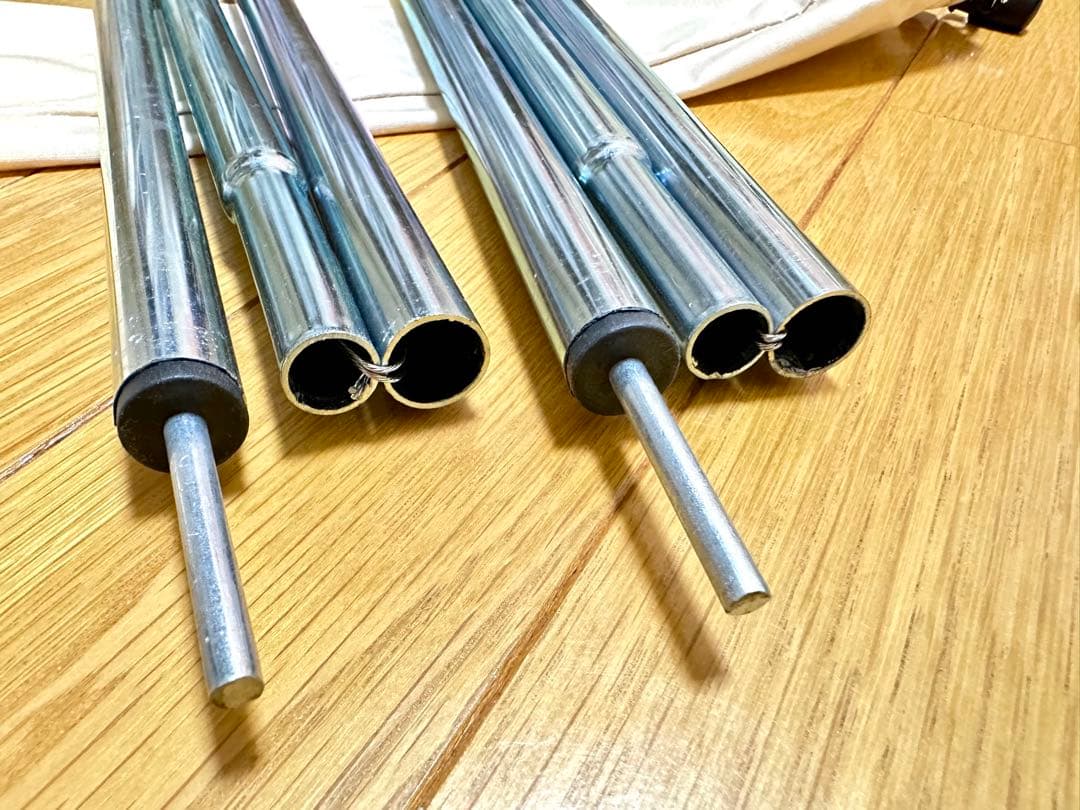 【未使用】TOMOUNT パップテント 軍幕　ベージュ/グランドシート付き