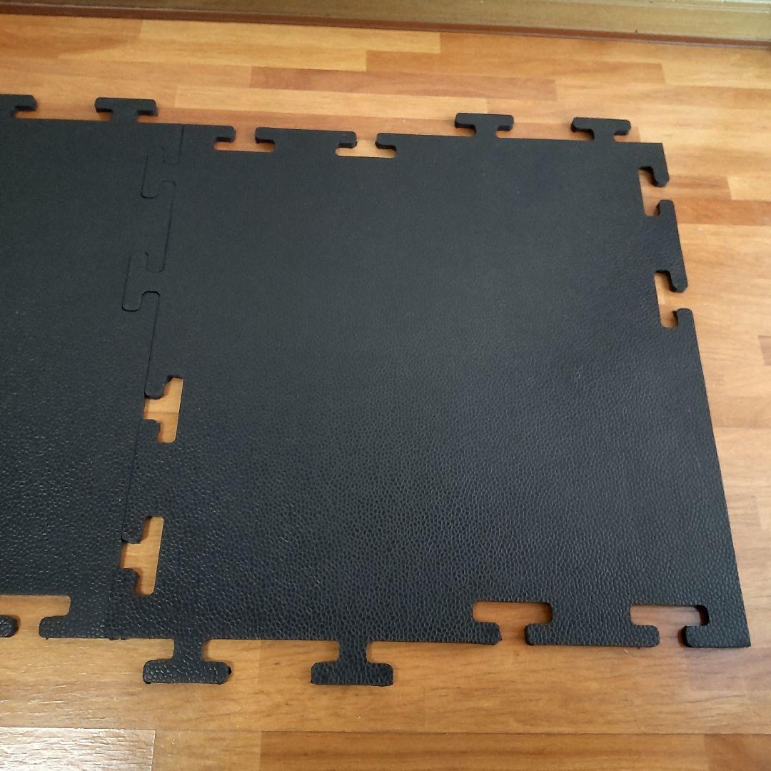 カット箇所あり2枚 ivanko イヴァンコ ブラック ラバー フロアマット