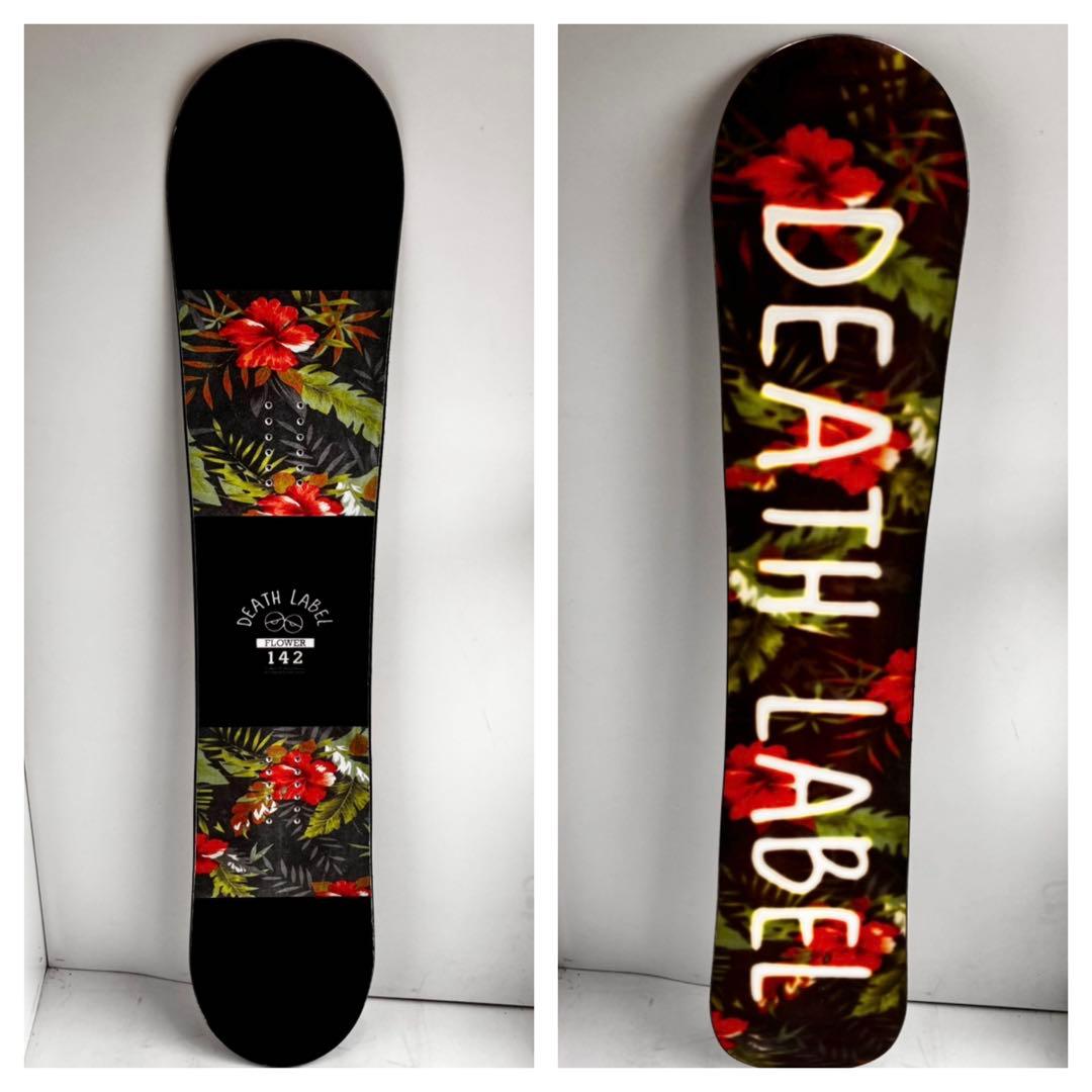 【レディース】デスレーベル FLOWER 142cm BOAブーツ付 3点セット