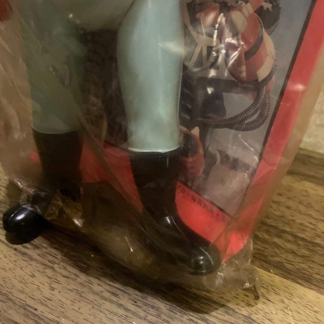 当時物ポピー仮面ライダーXソフビ