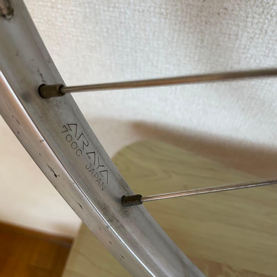 アルミクリンチャーホイール前後セット　ボスフリー　スポルティフ　ヴィンテージ