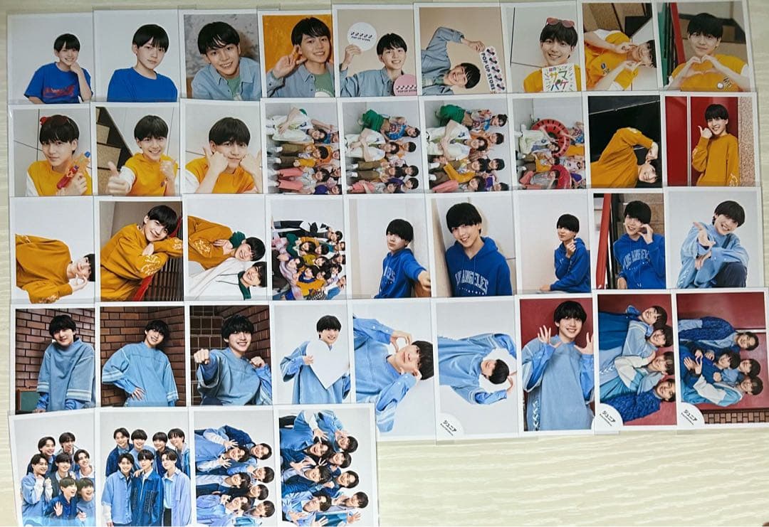 井上蒼生　公式写真　４０枚セット