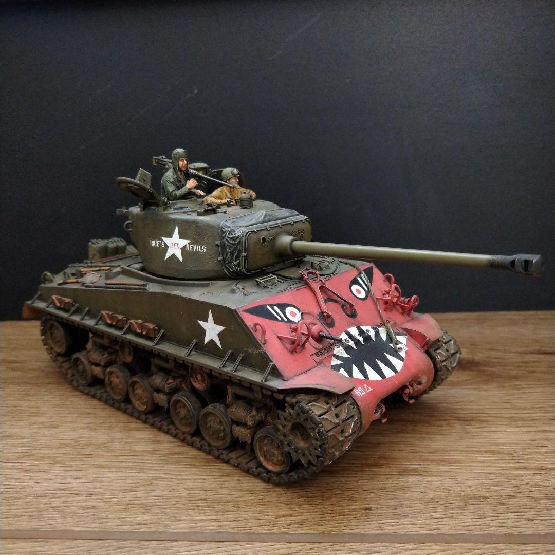 M4EG8 シャーマン戦車 1/35 スケール　朝鮮戦争仕様