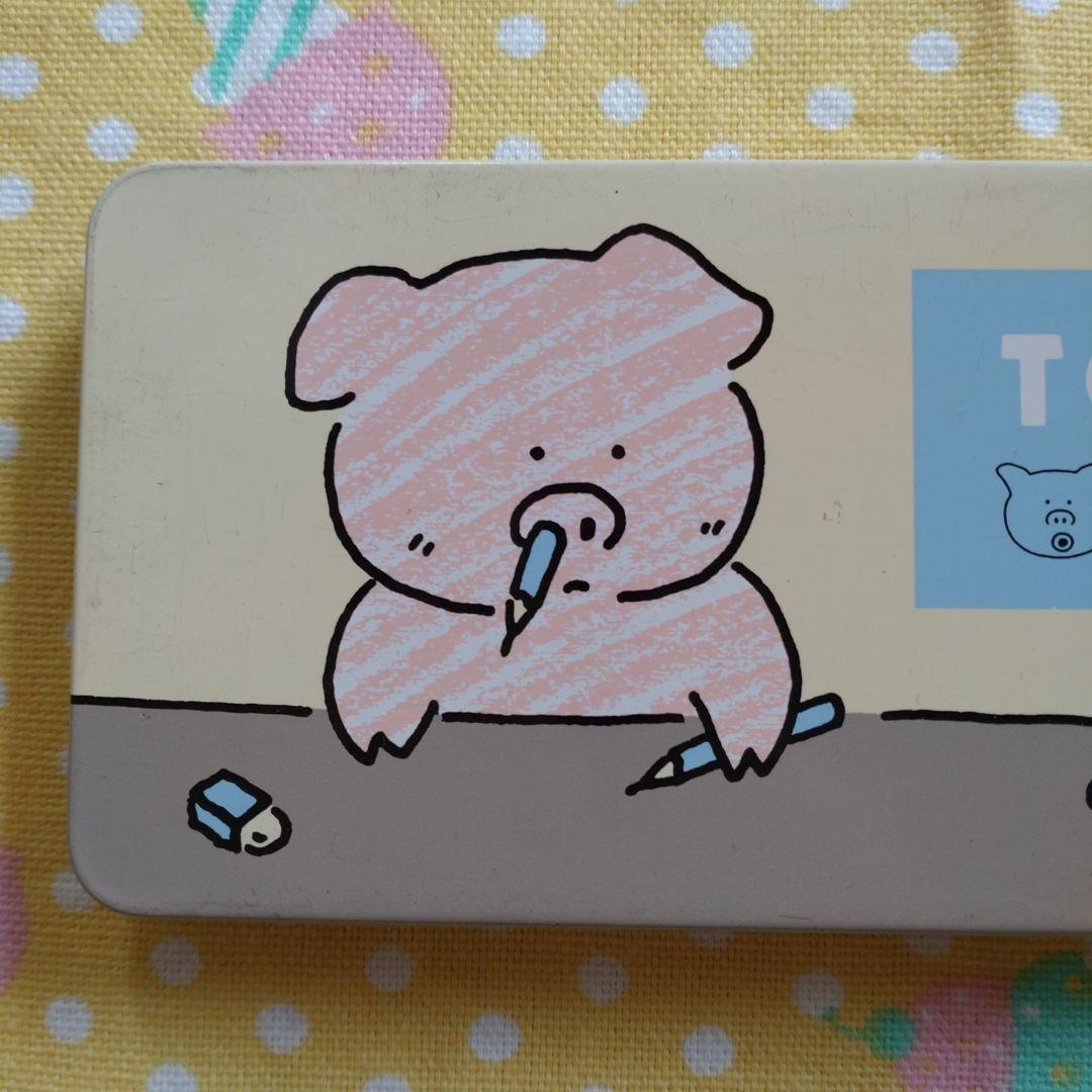 レトロ　ソニークリエイティブ　TON TON TIMING　筆箱　消しゴム