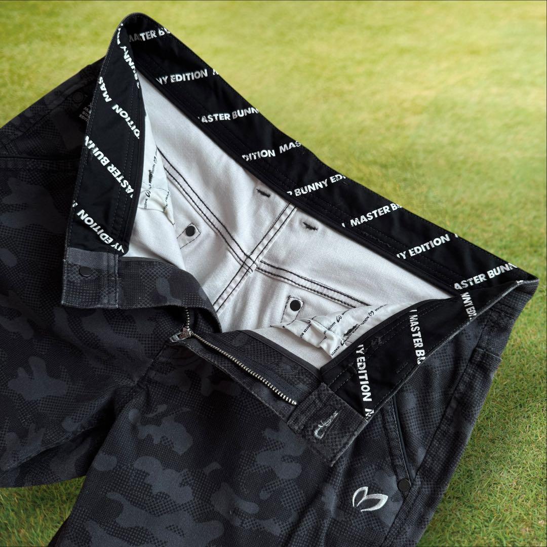 マスターバニー　パンツ　迷彩柄　総柄　L〜XL相当 黒　グレー　コットン素材　5