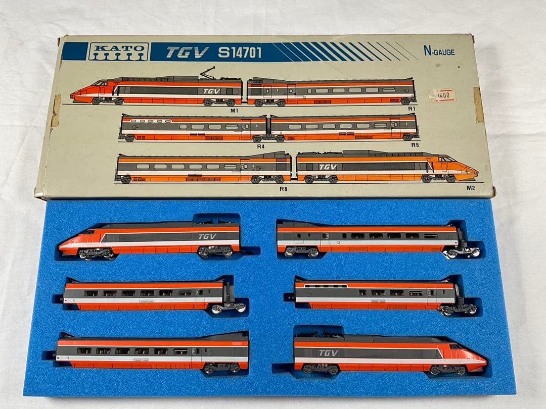 KATO TGV S14701 Nゲージ　6両セット