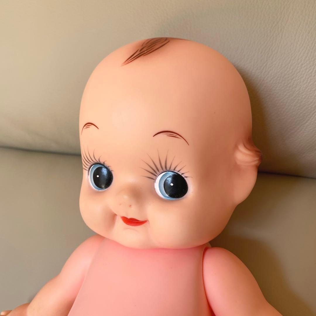 【ヴィンテージ】キューピー　人形　大きめ　昭和レトロ　希少