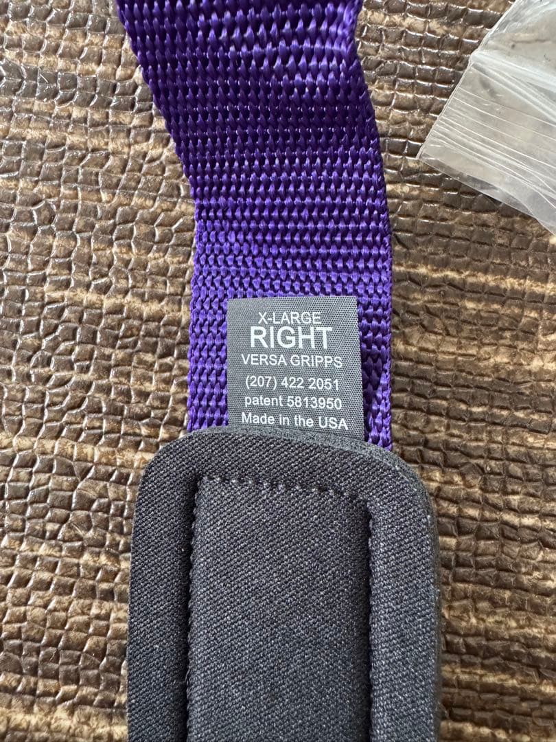 【未使用】VERSA GRIPPS PRO XL パープル