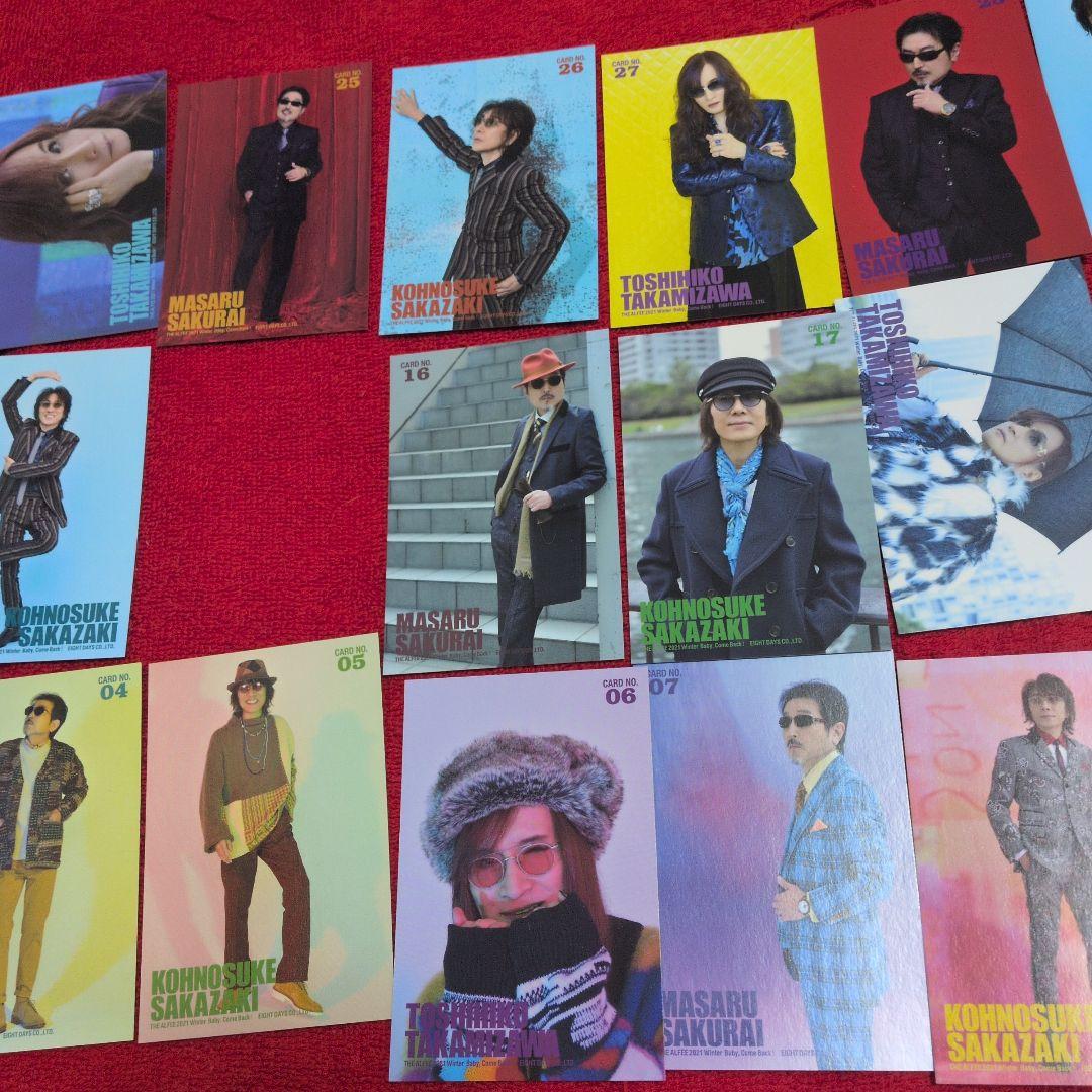 ☆THE ALFEE☆baby Come Backトレカ☆29枚☆アルフィー☆