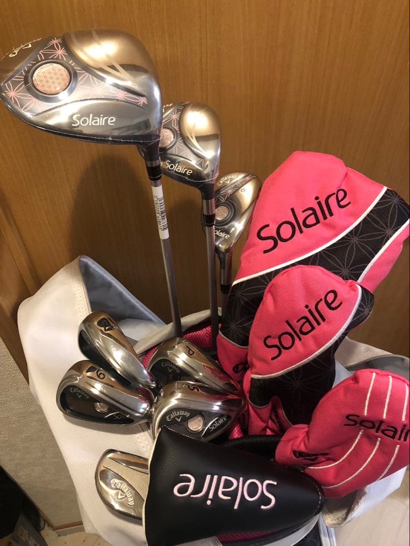 現行最新モデル　キャロウェイ　ソレイユ　レディース　クラブセット