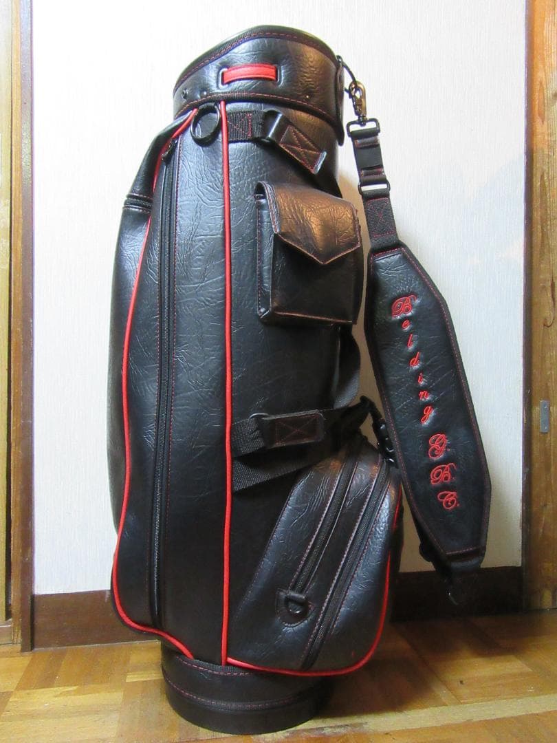 ★☆★訳あり★BELDING★ゴルフバック★黒★☆★