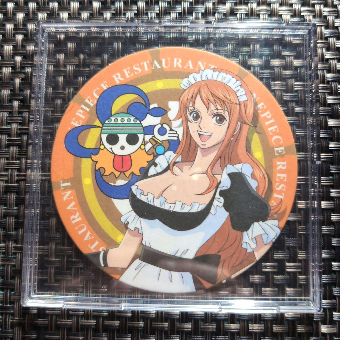 ONEPIECE ワンピース 韓国 限定品 激レア コースター メイド服 ナミ