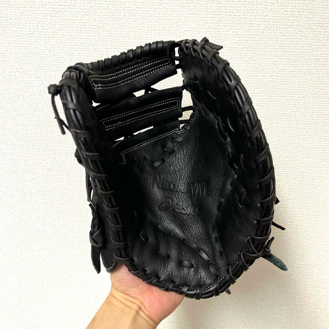 579 アシックス 型抜群 極美品 軟式 ファーストミット