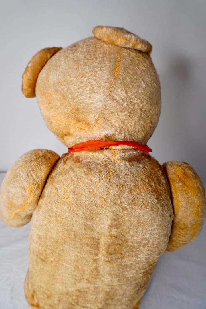 フランス アンティーク 大きなテディベア 全長74cm 1950年代