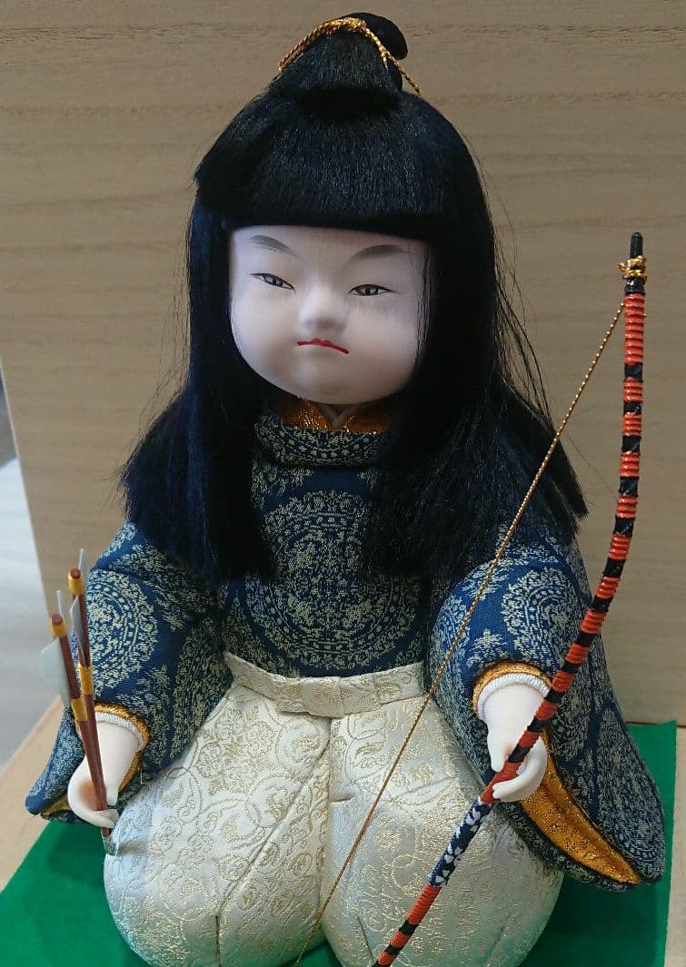 五月 人形 (大) 木目込み 人形