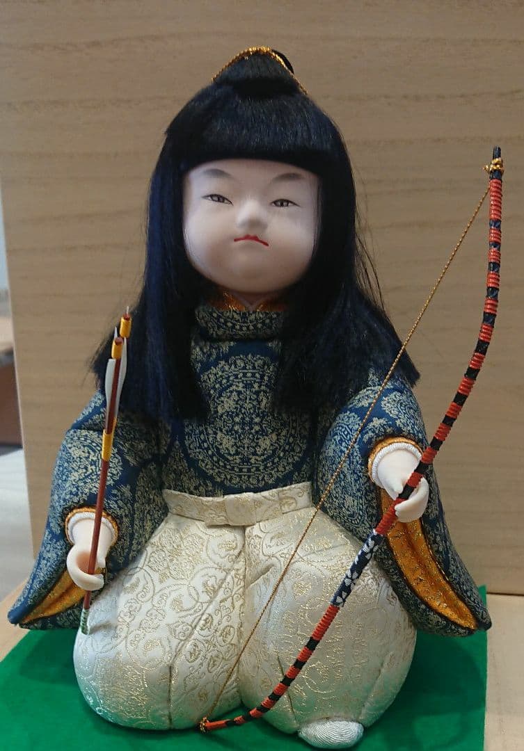 五月 人形 (大) 木目込み 人形