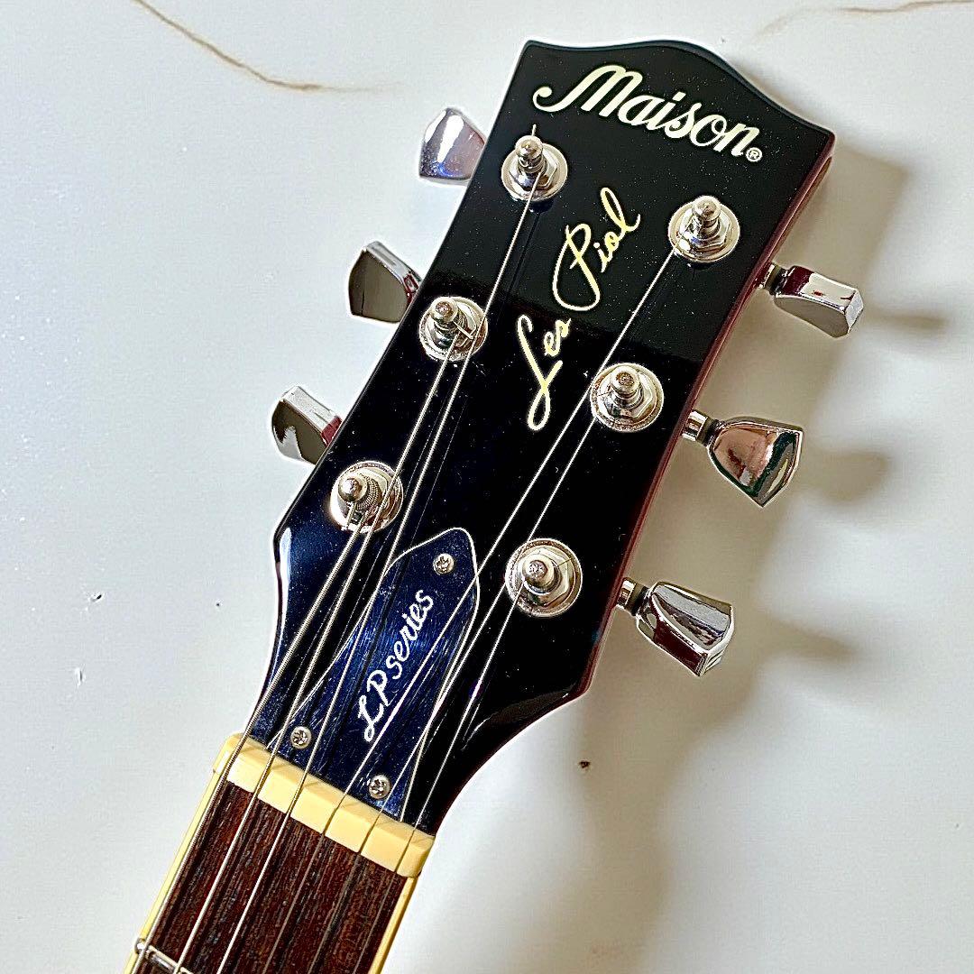 Maison LP-28系 フレイムトップ 整備済エレキギター 美品 当たり個体
