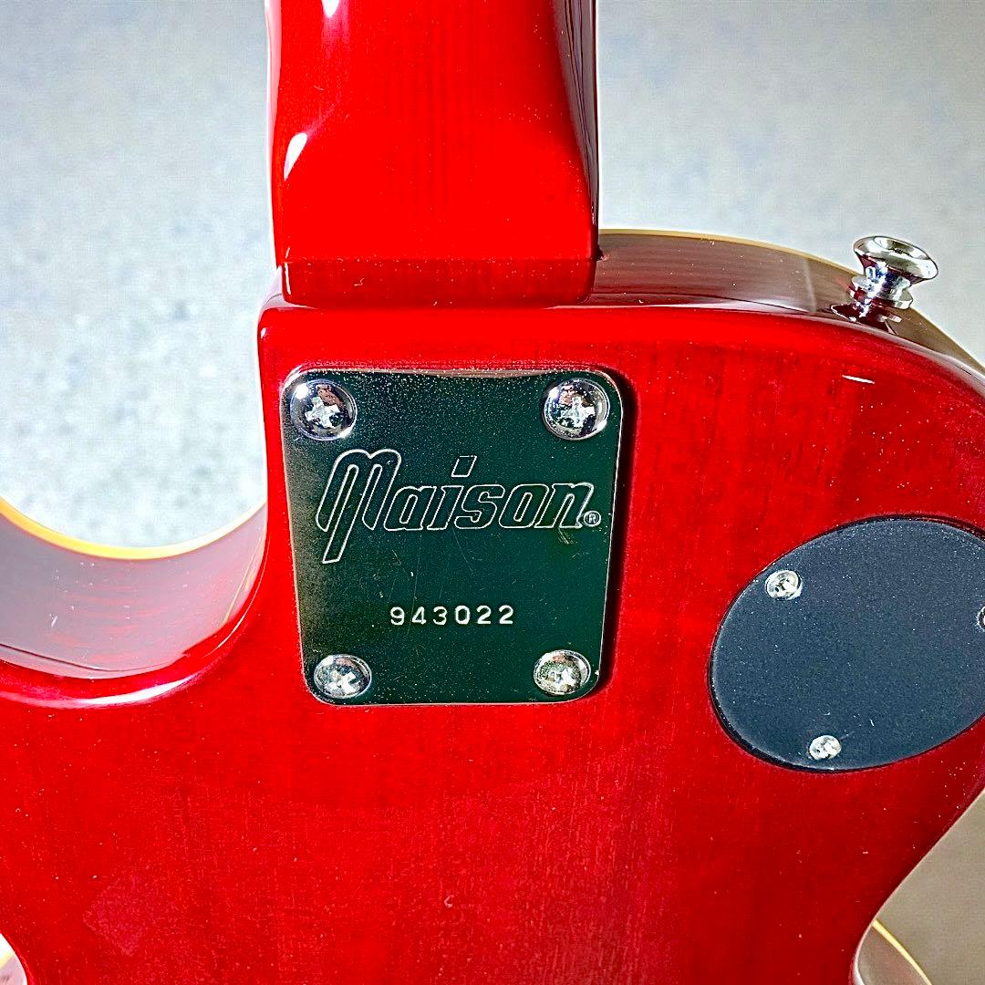 Maison LP-28系 フレイムトップ 整備済エレキギター 美品 当たり個体