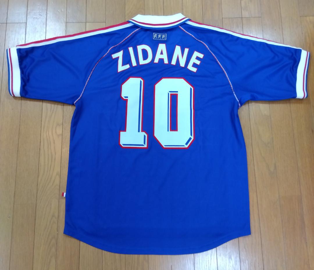 【貴重・正規品】フランス代表 98 ジダン レアルマドリード ロナウド メッシ