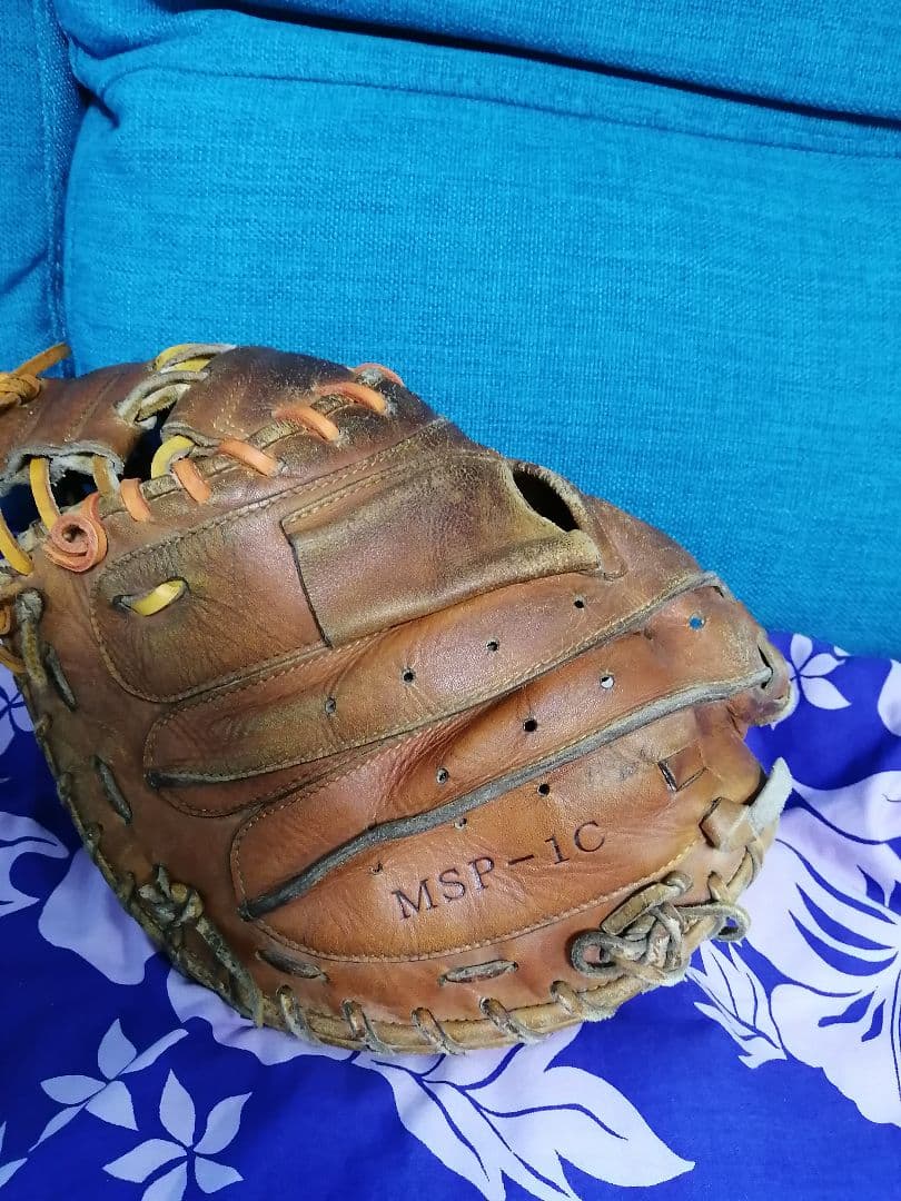 と*と様 野*)様 ミズノキャッチミット右投げ用オレンジMSP-1C高学年〜