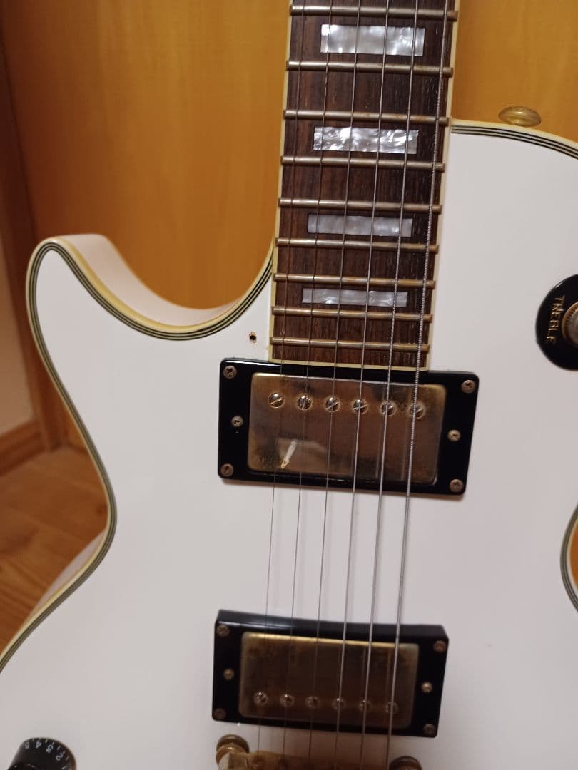 Grass Roots レスポールカスタム　レフティ　ホワイト