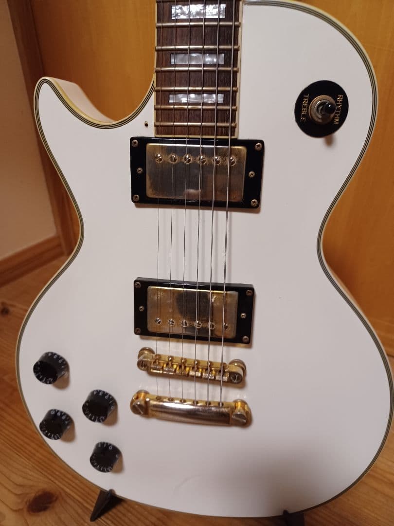 Grass Roots レスポールカスタム　レフティ　ホワイト