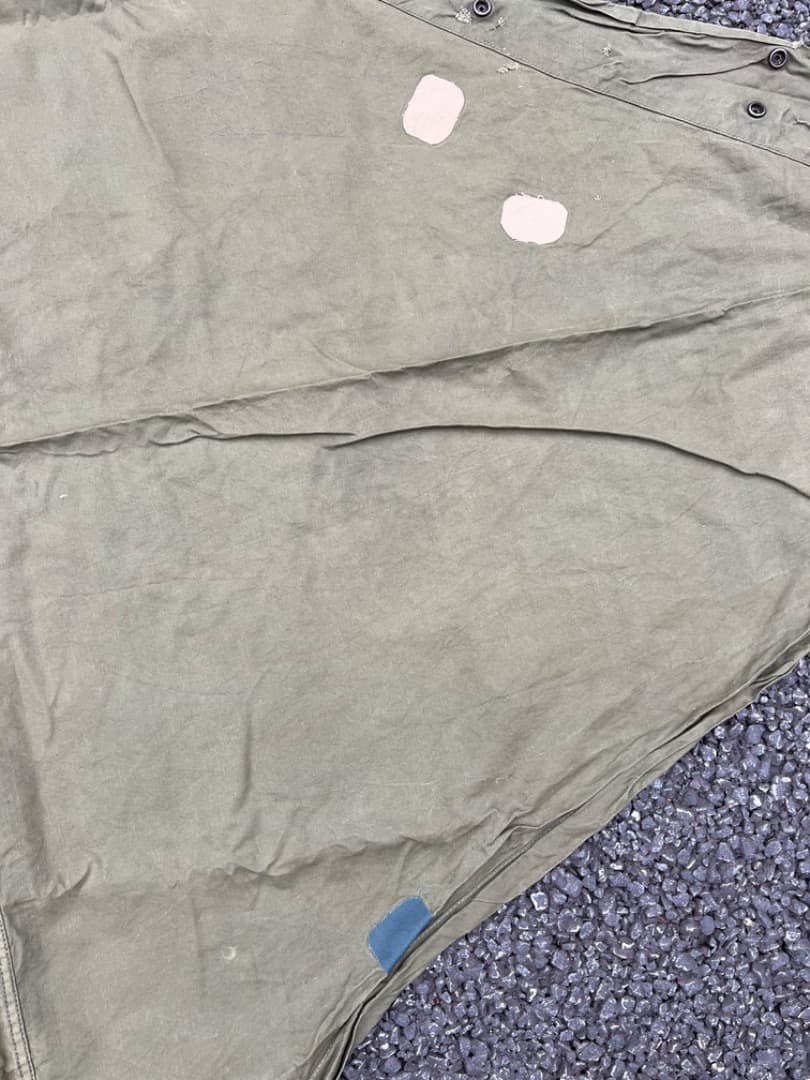 米軍 軍幕 US パップテント シェルターハーフ 70年代 #10