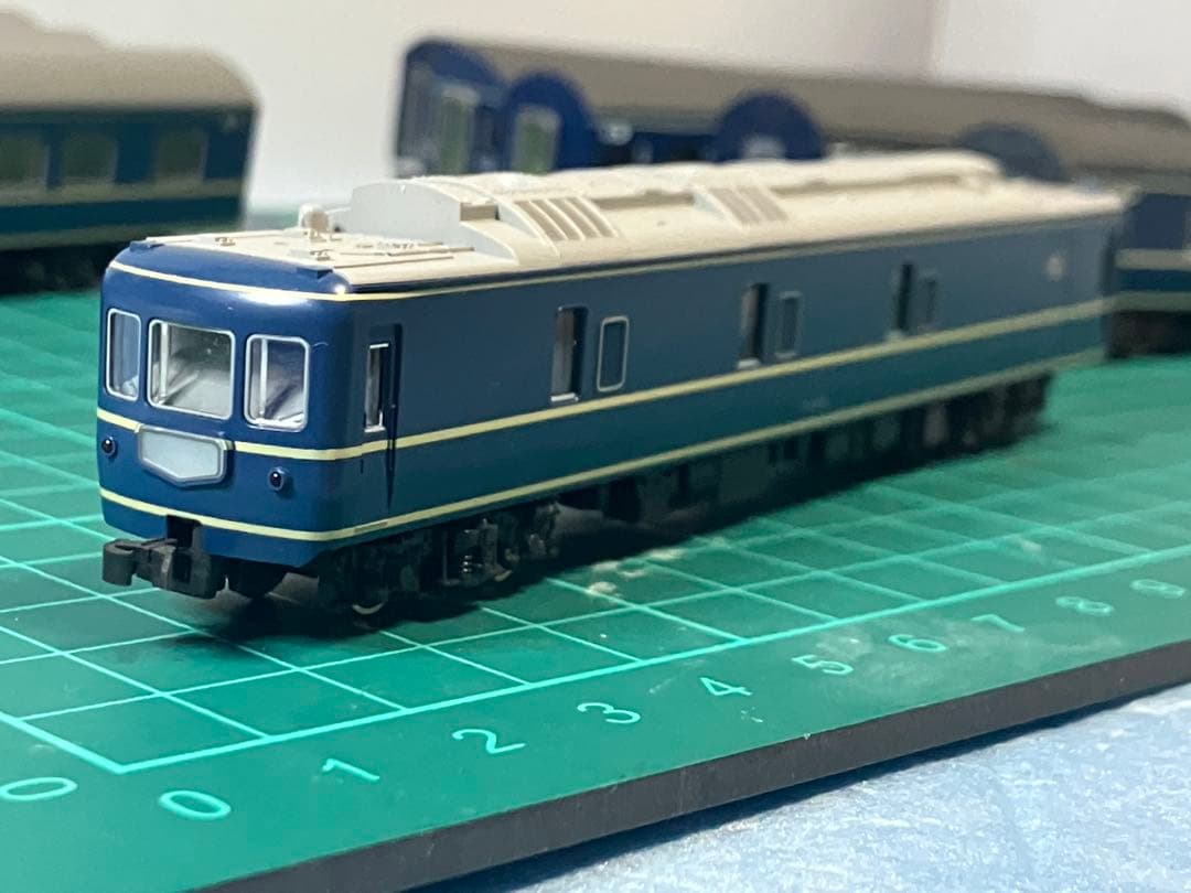 KATO Nゲージ　20系客車　電源車カニ22-2など10両 とバックサイン