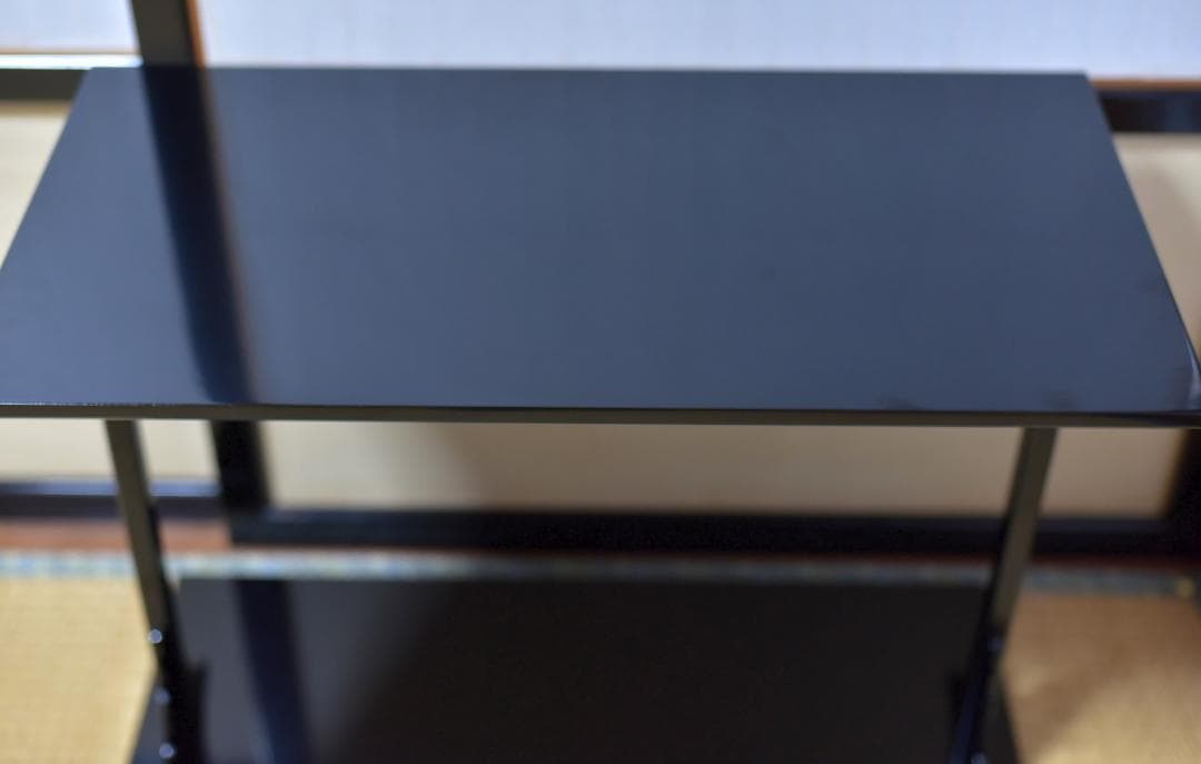 真塗及台子組立式（宗偏流）美品　飾り棚　お茶道具／共箱