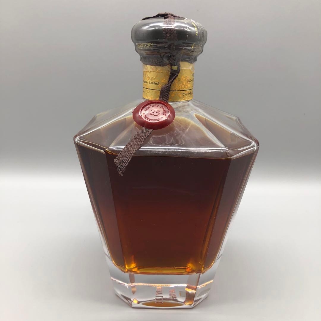希少木箱入り未開封サントリーウイスキープレステージ25年ビンテージ古酒