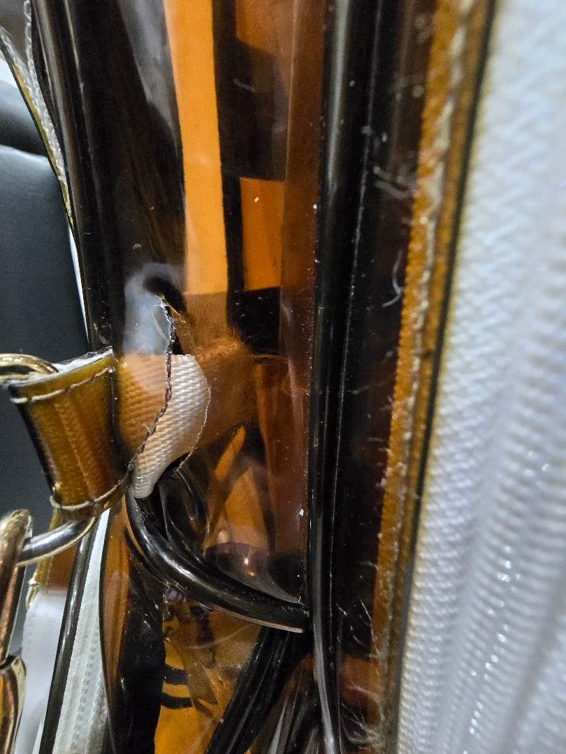 muta ブラウン キャディバッグ(クリア)