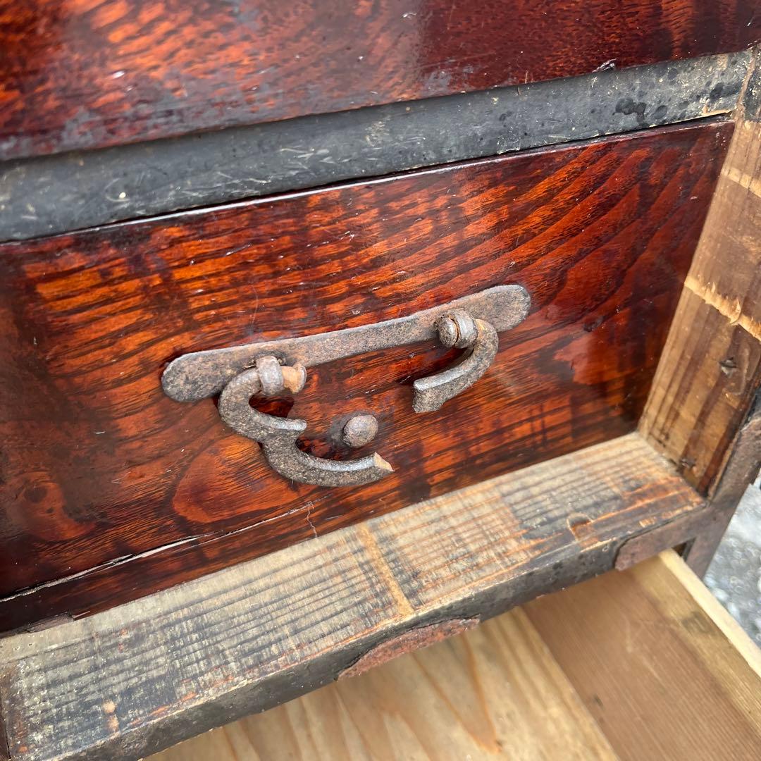 【アンティーク】昭和レトロ 時代箪笥 和簞笥 和風キャビネット 古民家 古家具