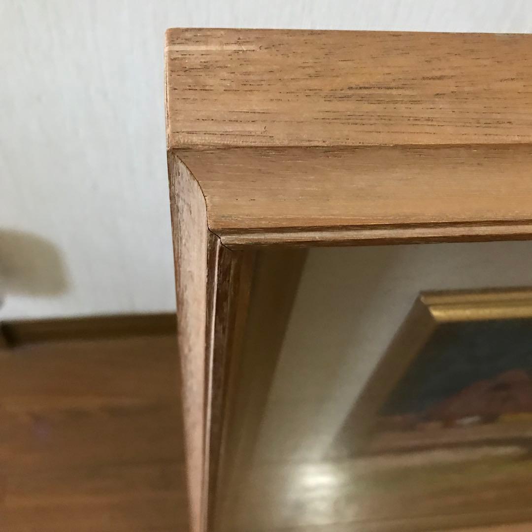 三村賢治　「飛騨の里」 (白川郷) 油絵