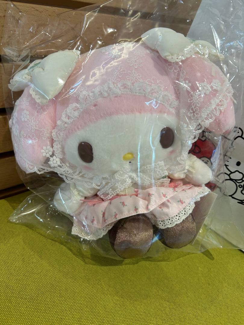 マイメロディ マスコット キーホルダー フォレストレース デザイン ぬいぐるみ