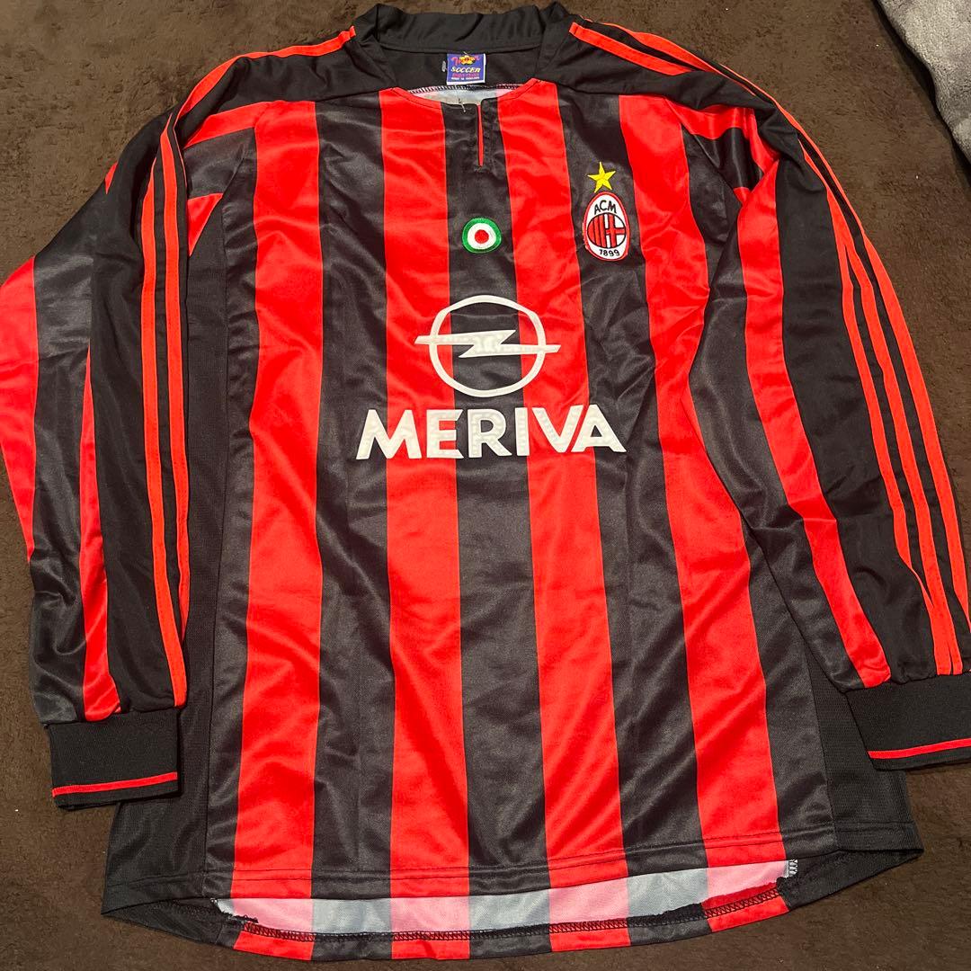 90’s ACミラン Rui Costa 10番 ユニフォーム ルイコスタ 長袖