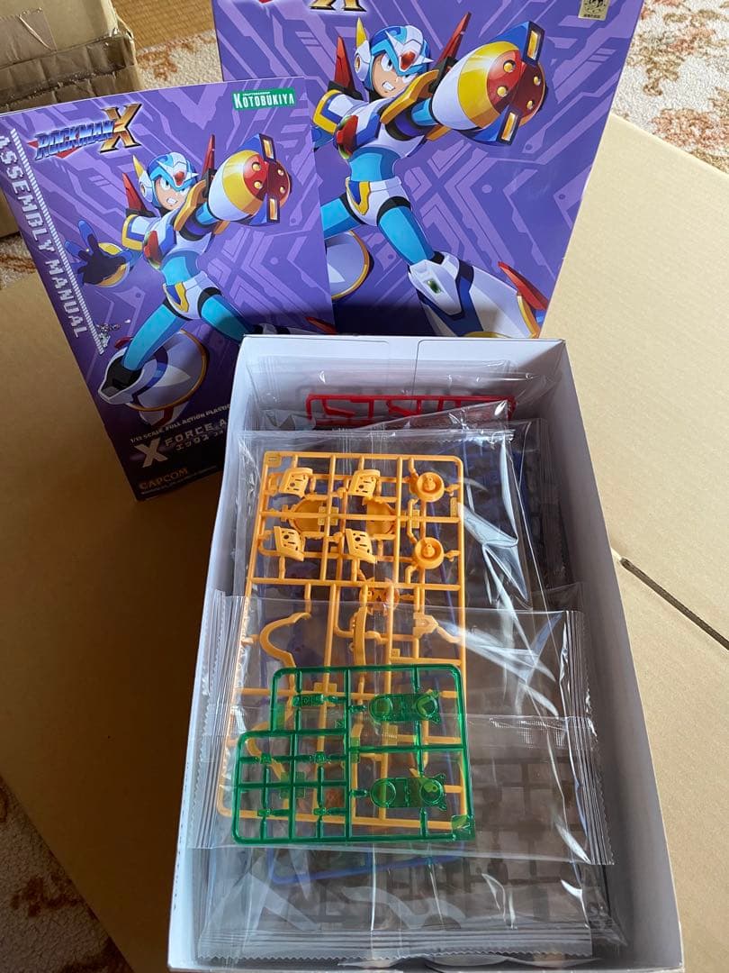 【未開封】コトブキヤ ロックマンX フォースアーマー 1/12