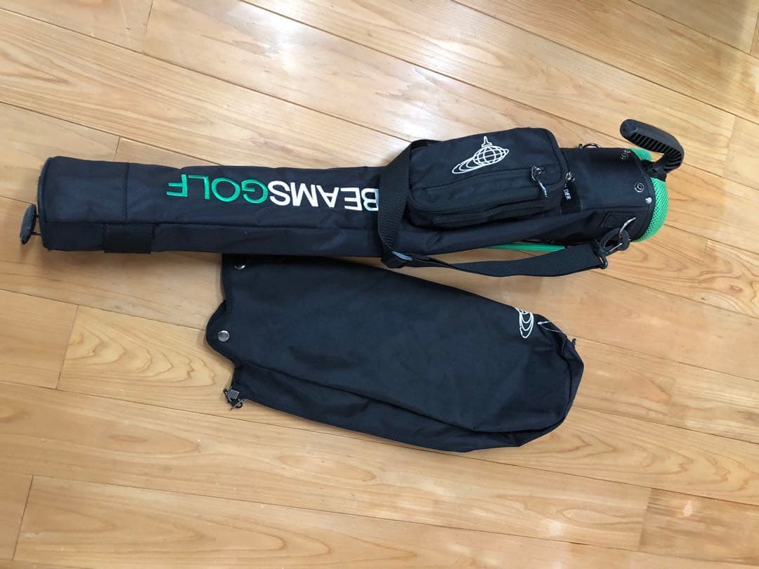 MAKO‼️BEAMS GOLF / セルフスタンド ゴルフケース ブラック