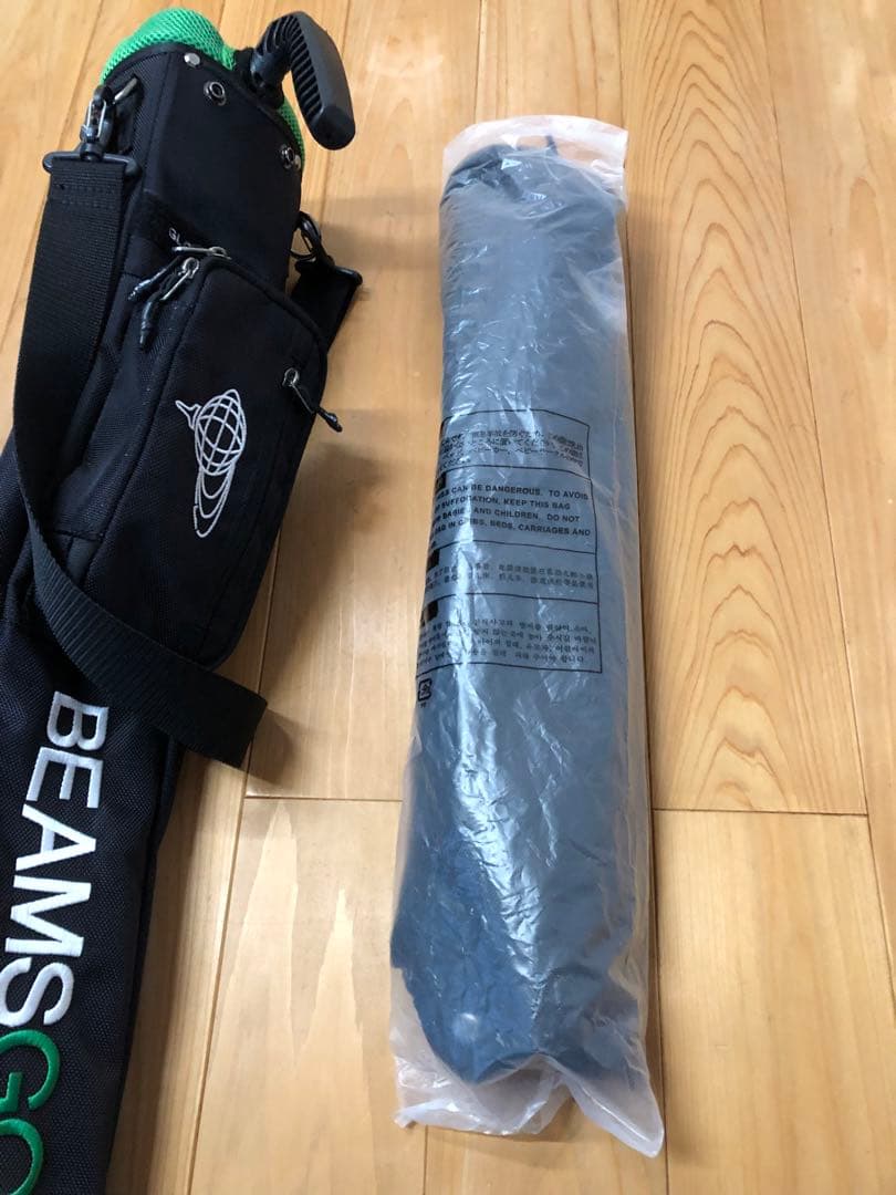 MAKO‼️BEAMS GOLF / セルフスタンド ゴルフケース ブラック