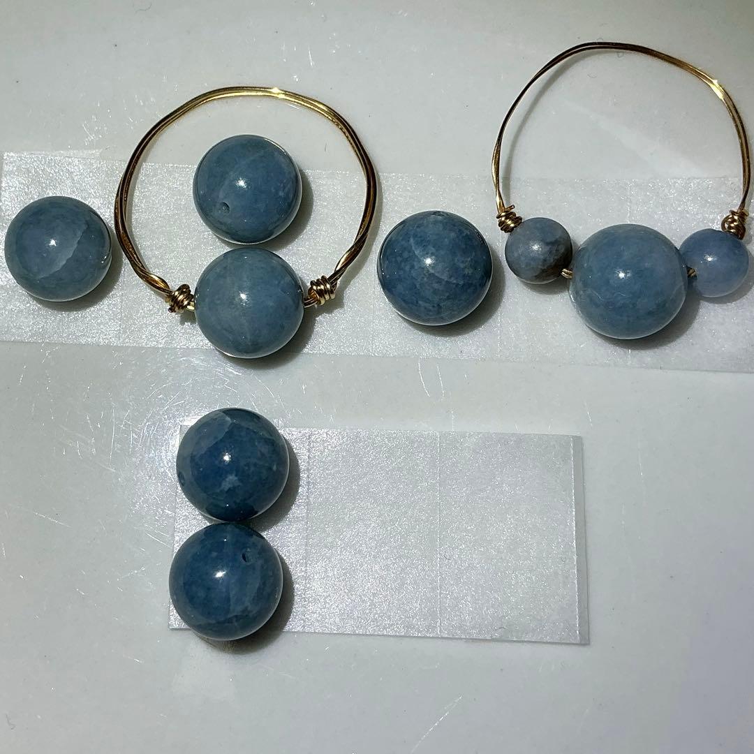 【専用】コン沢翡翠の珠　3珠　その2