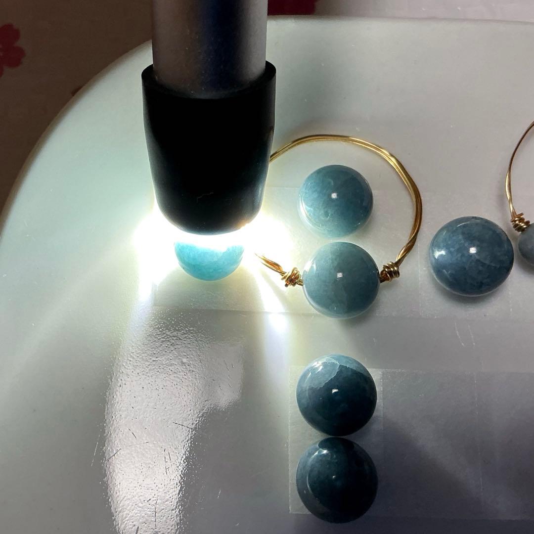 【専用】コン沢翡翠の珠　3珠　その2