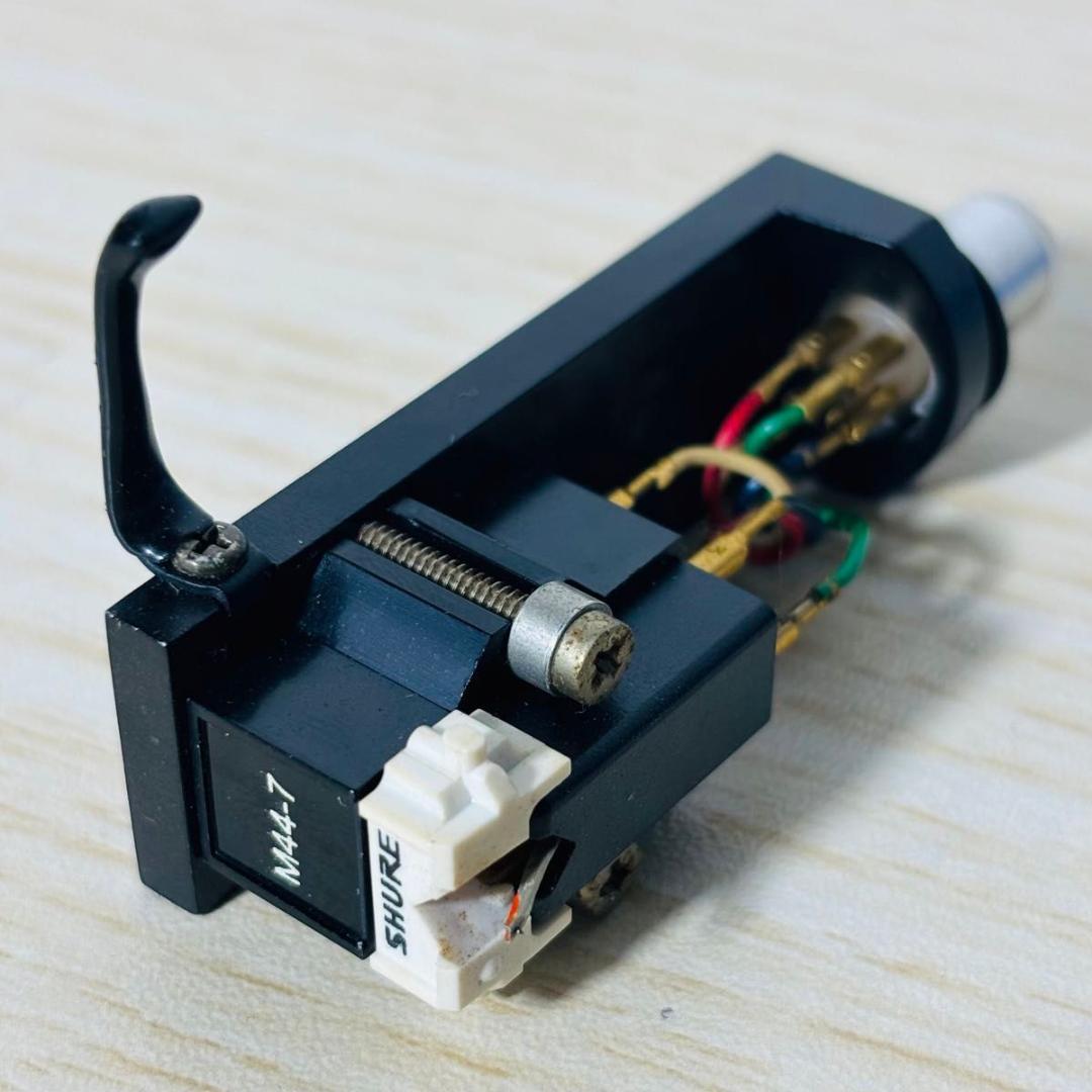 SHURE シュア M44-7 カートリッジ レコード針 ヘッドシェル 大人気